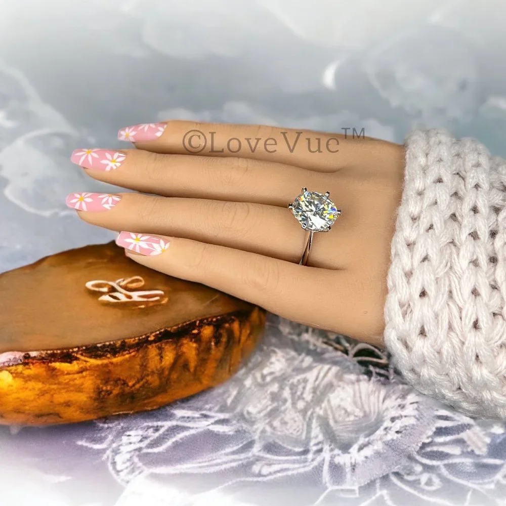 Certified 10ct. t.w. Diamond Large Brilliant Solitaire Engagement Wedding Ring - Picture 9 of 16